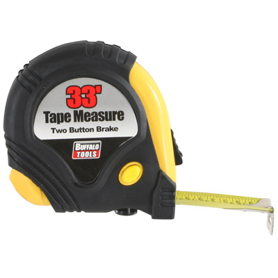 Buffalo Tools TAPE33 Tape Measure