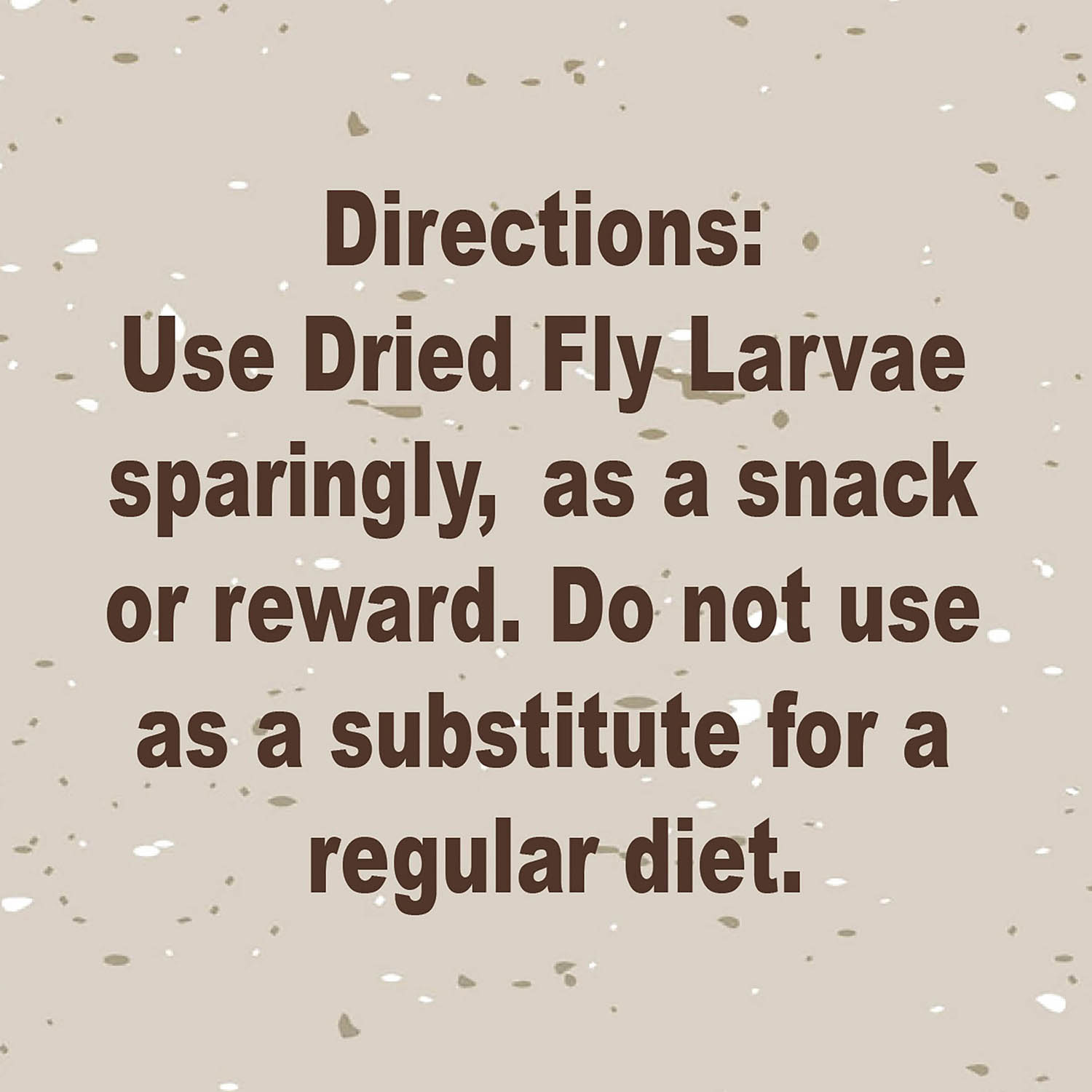 Dried Black Soldier Fly Larvae