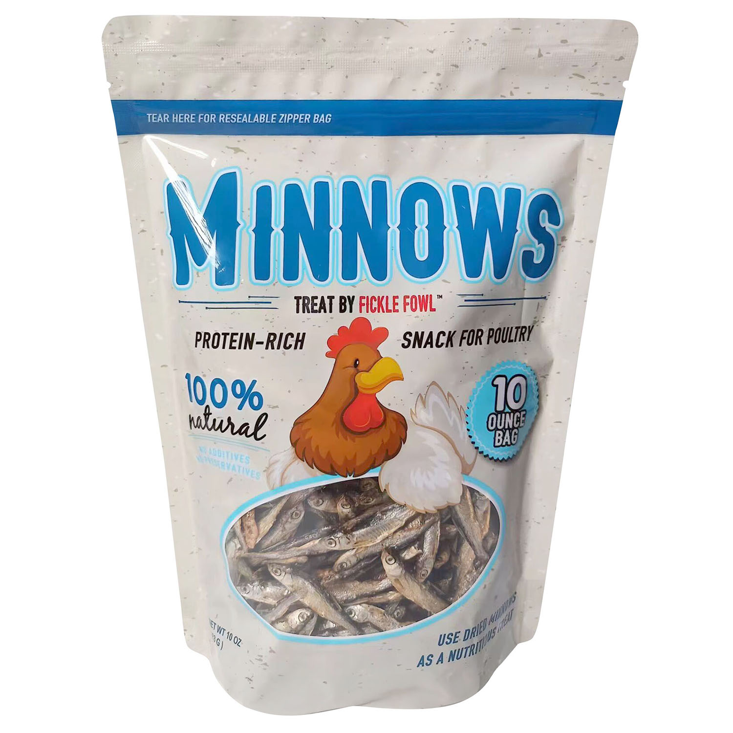 Dried Minnows 10 oz bag