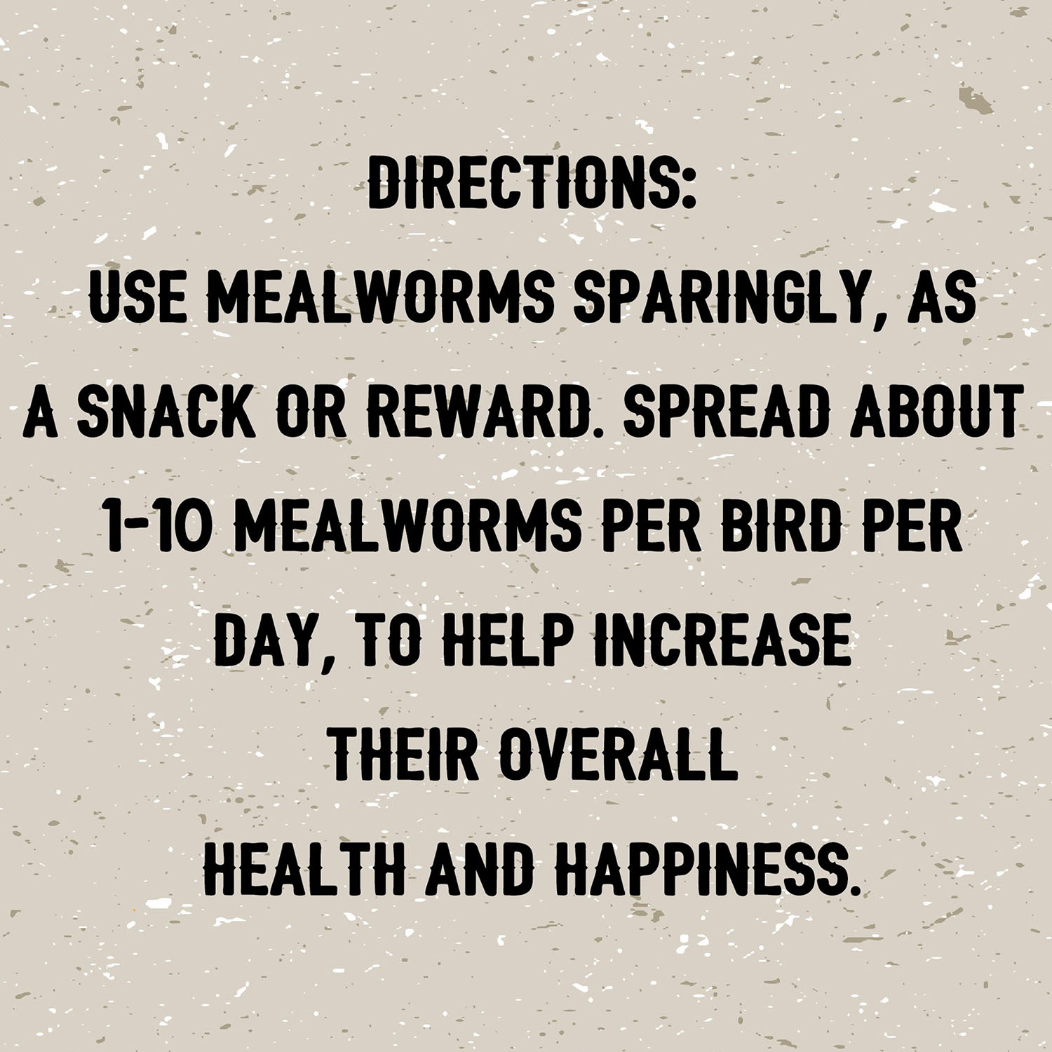 Dried Mealworms