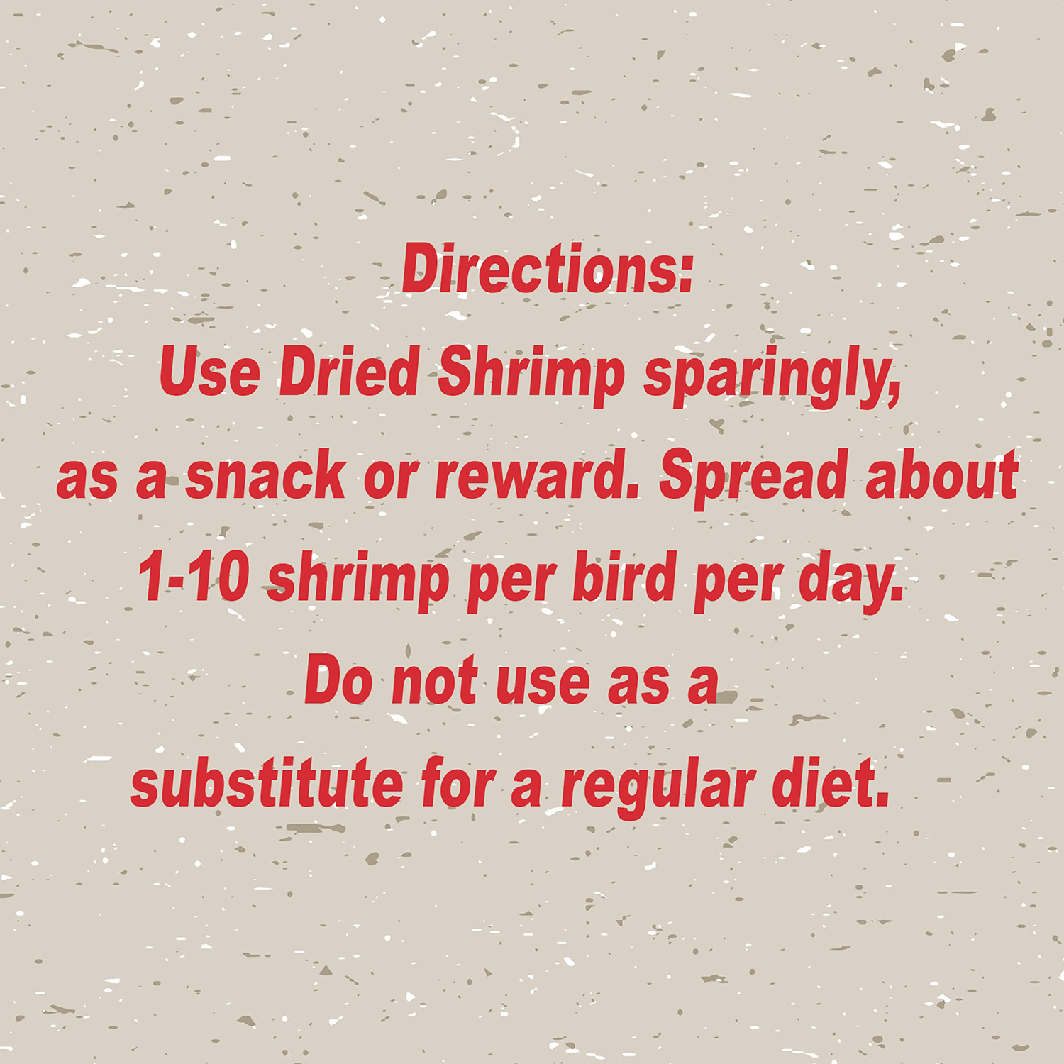 Dried Shrimp 10 oz bag