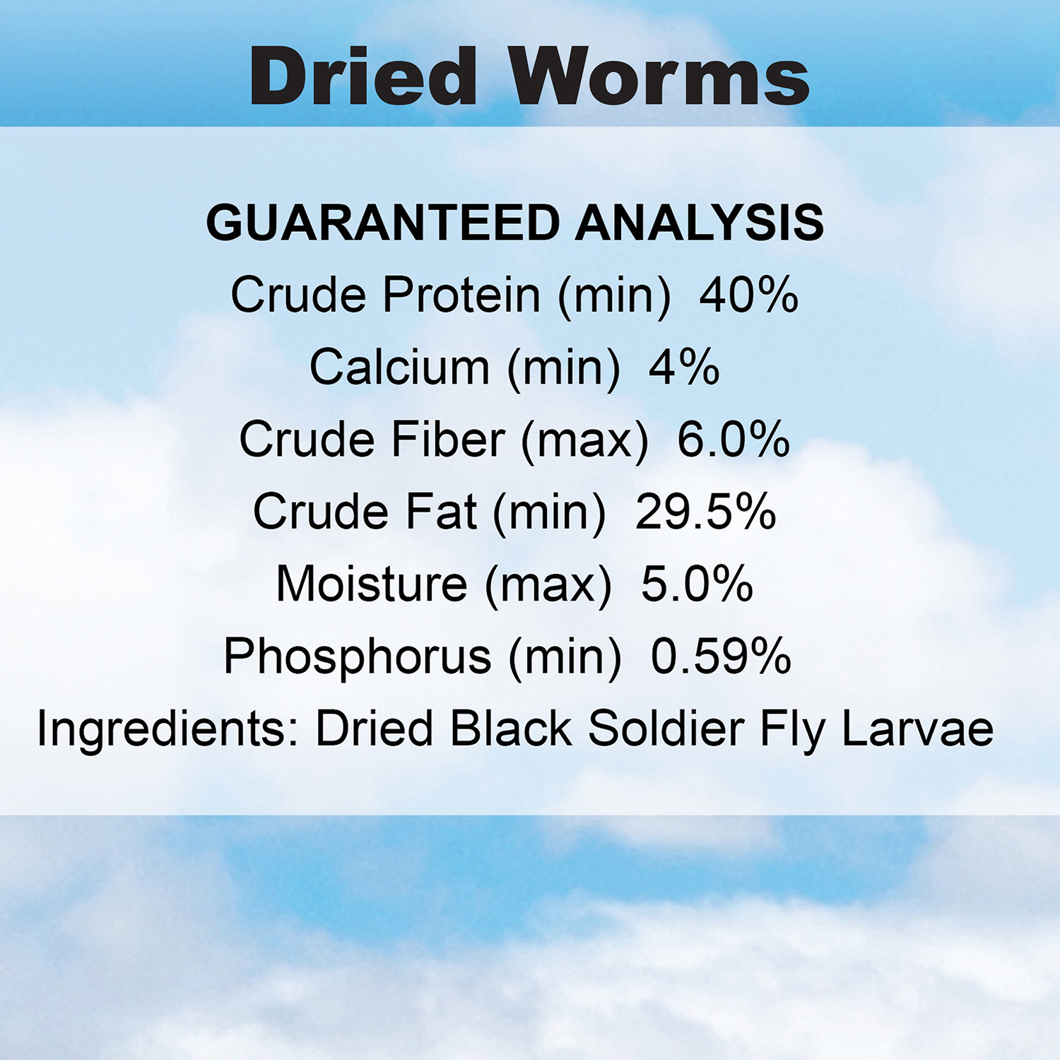 Premium Dried Worms