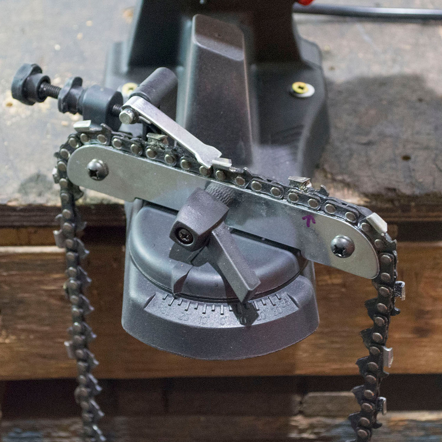 ECSS Chain Saw Sharpener