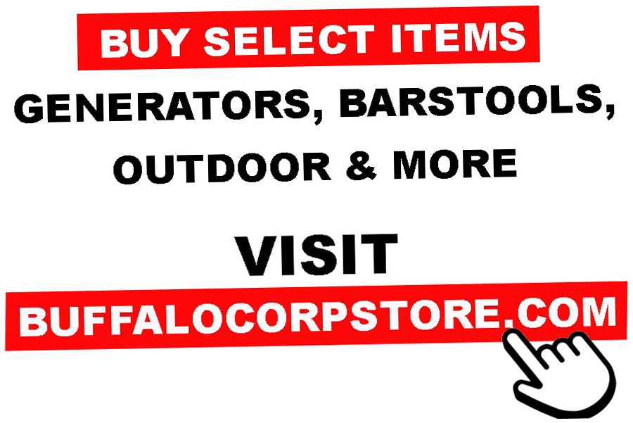 Visit BuffaloCorpStore.com
