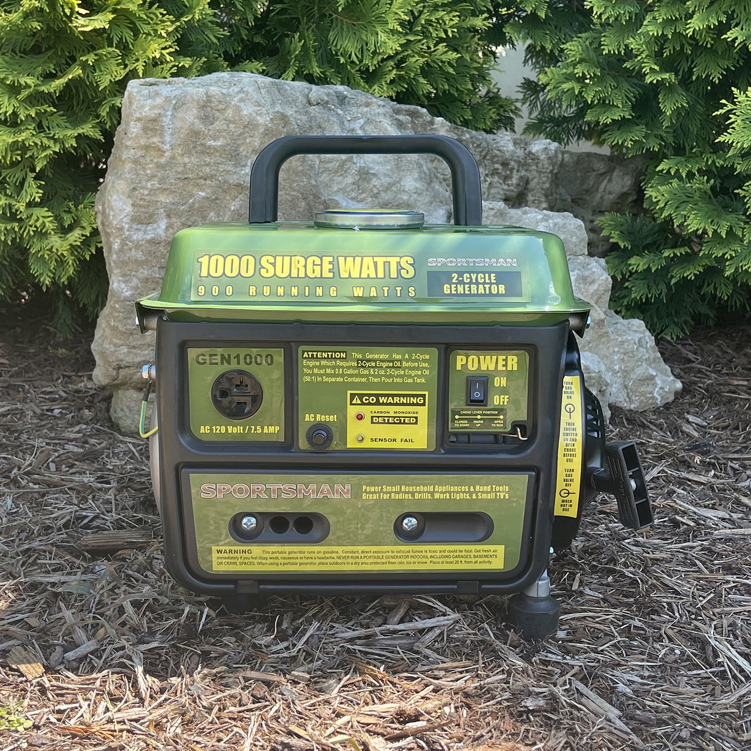 Outdoor power generator for camping
