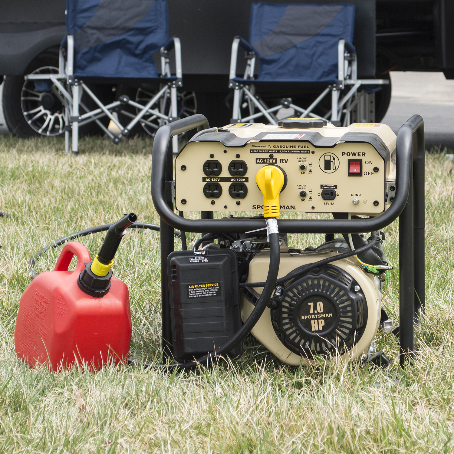 Portable power outdoor generator