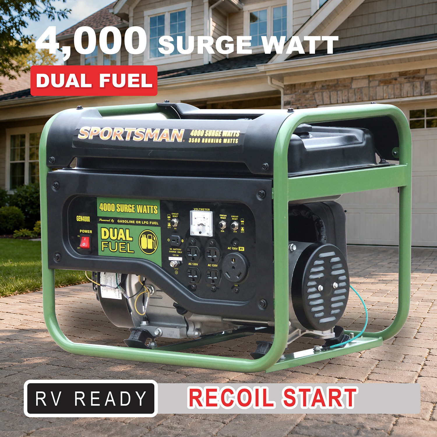 Dual Fuel Generator