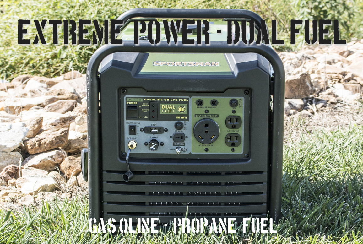 Dual fuel offers flexibility during power outage.